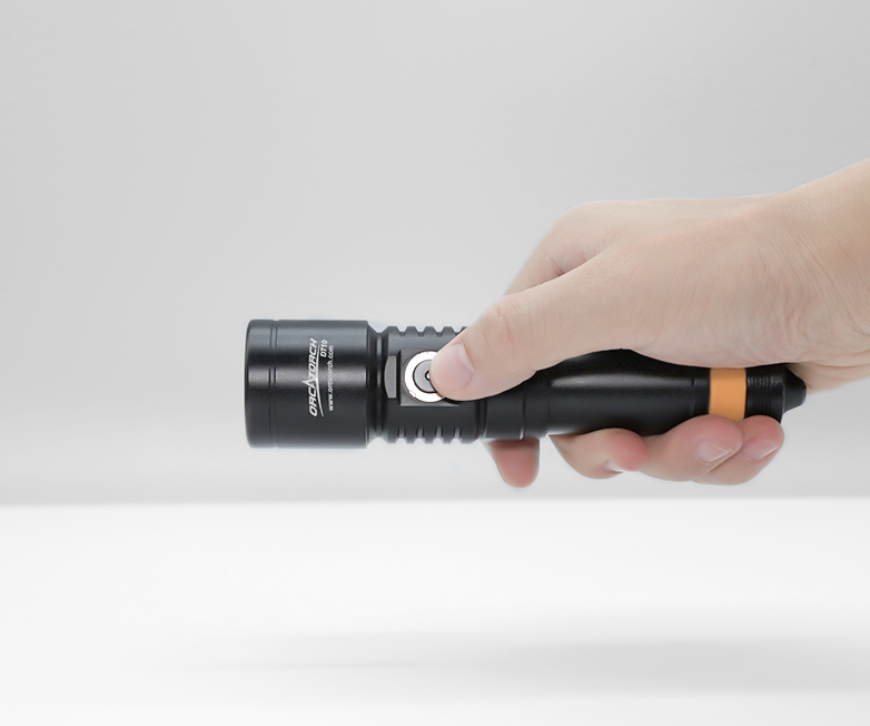 OrcaTorch D710 Max 3000 Lumens Small and Powerful Super Bright Dive Light