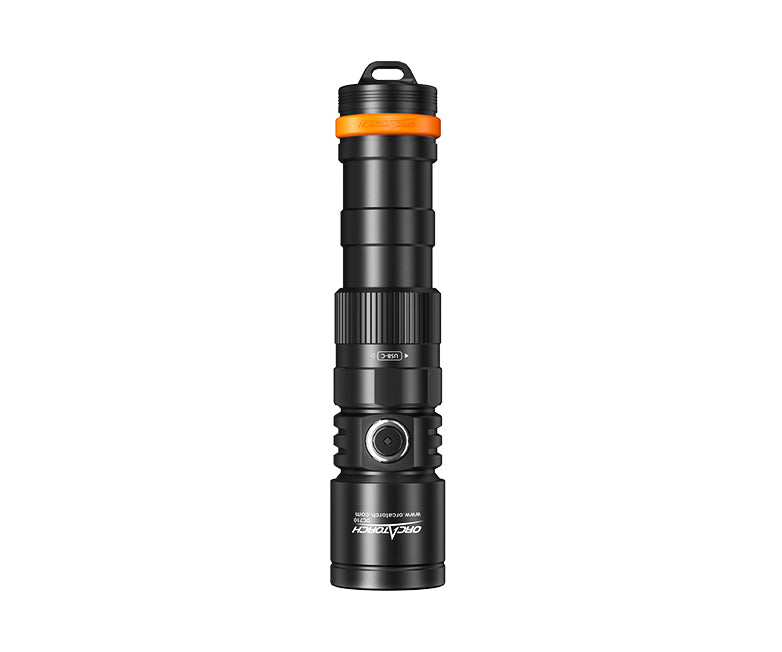 OrcaTorch NEW DC710 Direct Charge Scuba Dive Light Max 3,000 Lumens