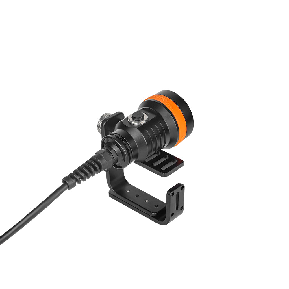OrcaTorch D630 V2.0 4000 Lumens Canister Dive Light for Cave Diving, Wreck Diving