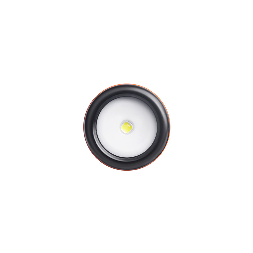 OrcaTorch D620V 2700 Lumens Primary Canister Underwater Light for Adventures and Commercial Diving