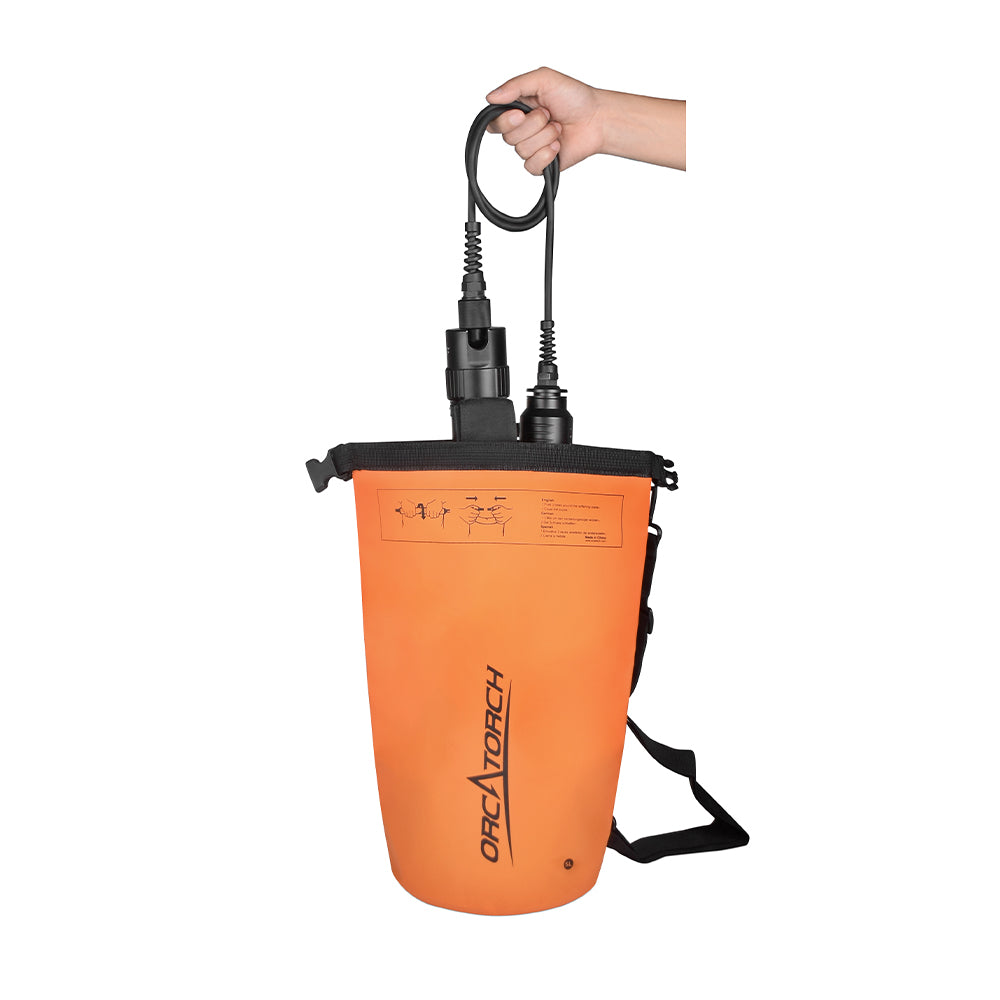 OrcaTorch 5L Waterproof Dry Bag