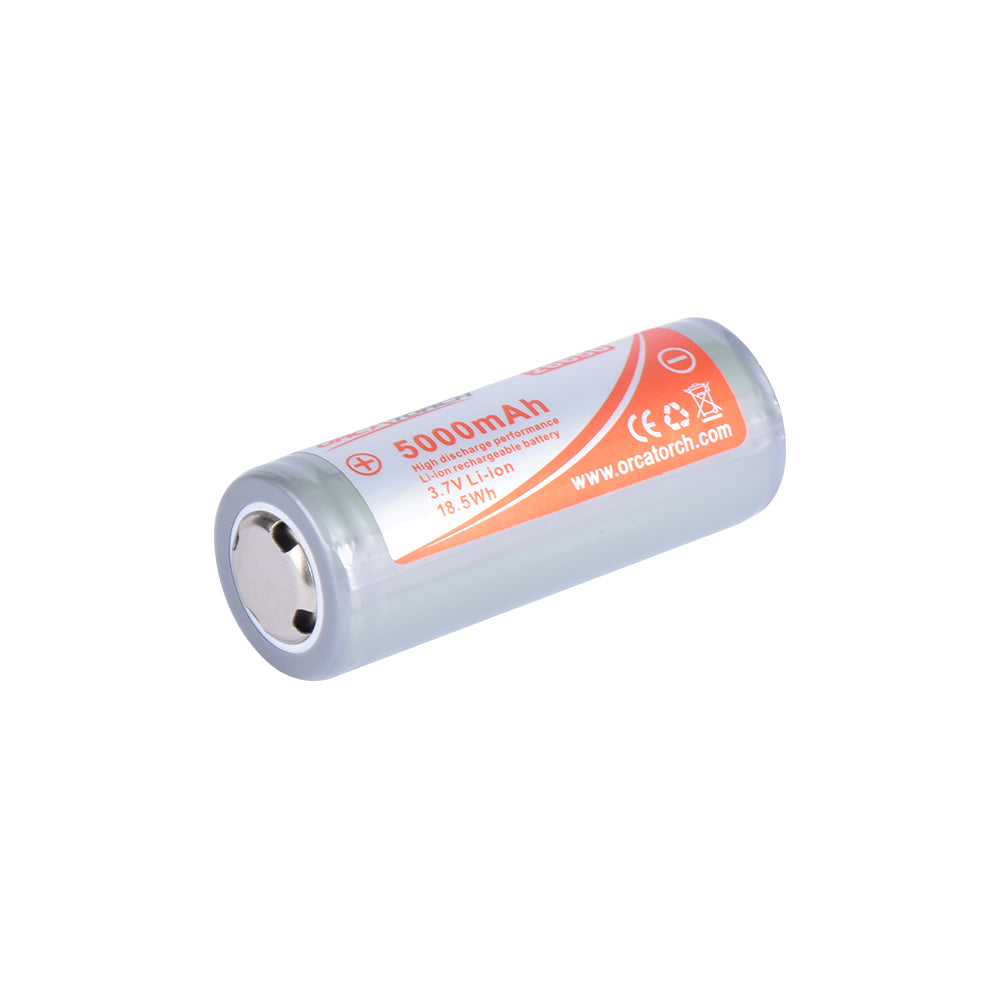 OrcaTorch 26650 Battery 5000mAh
