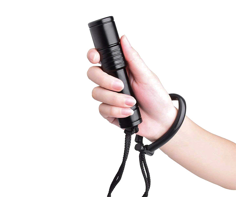 OrcaTorch D520 1000 Lumens Palm-Size Scuba Diving Light with Mechanically Rotary Switch