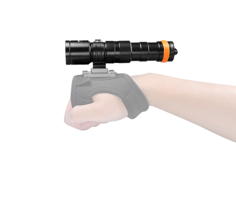 OrcaTorch NEW DC710 Direct Charge Scuba Dive Light Max 3,000 Lumens