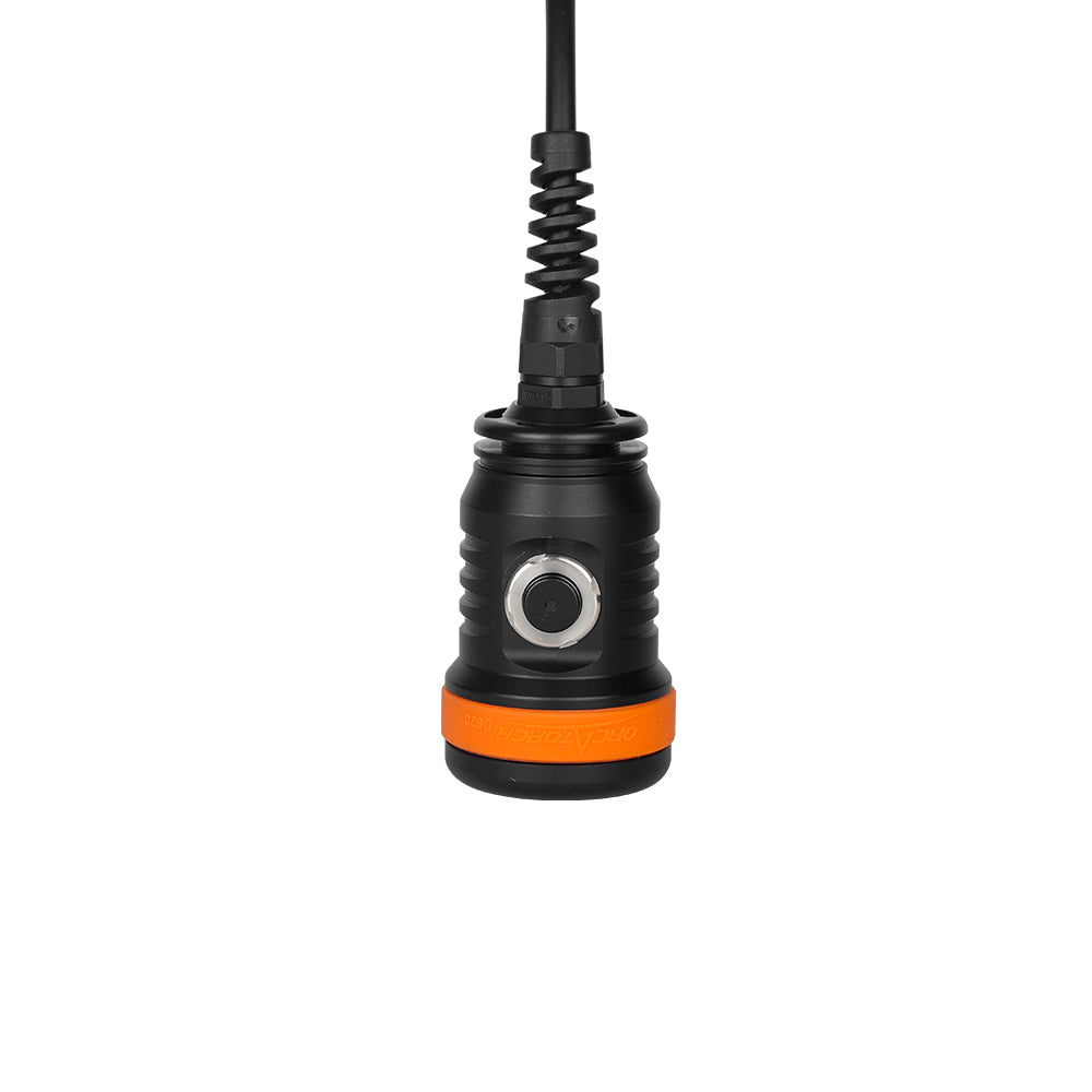 OrcaTorch D620 V2.0 2700 Lumens Primary Canister Dive Light for Technical Diving Adventures
