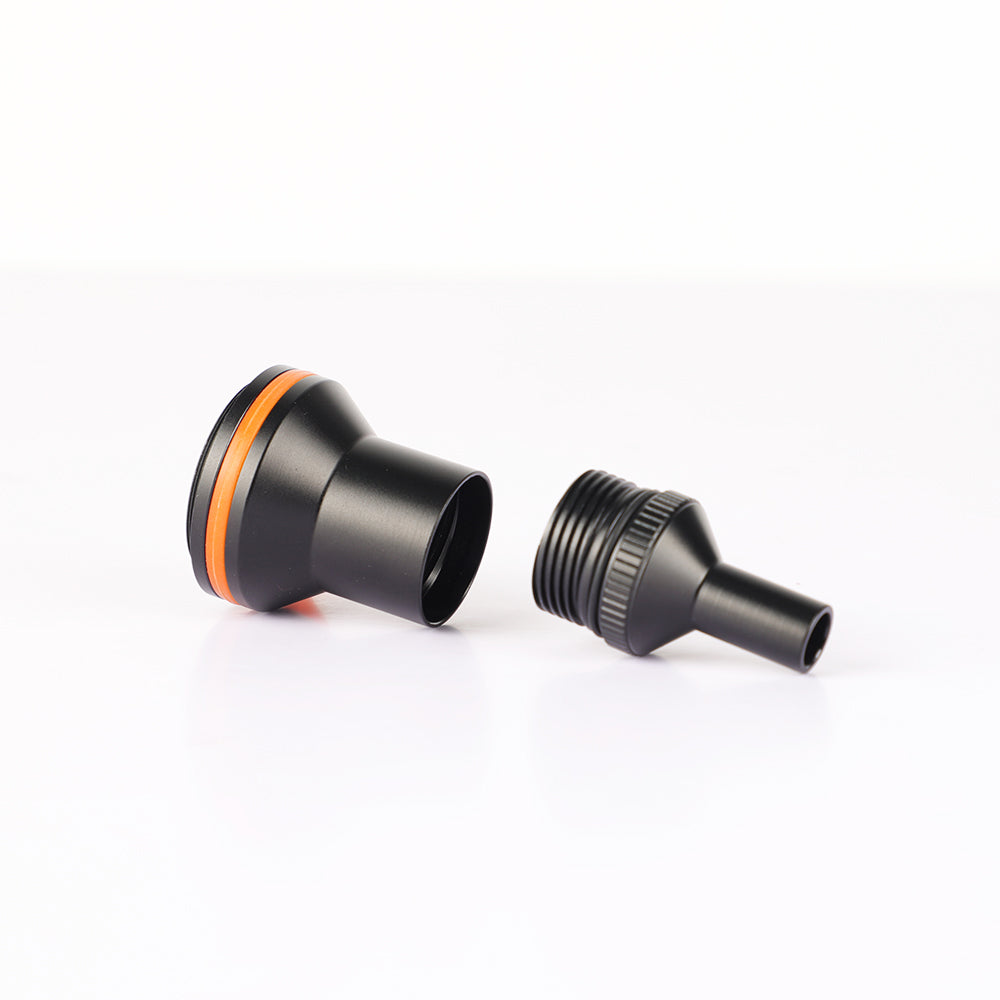 OrcaTorch Underwater Snoot for D530V Dive Light