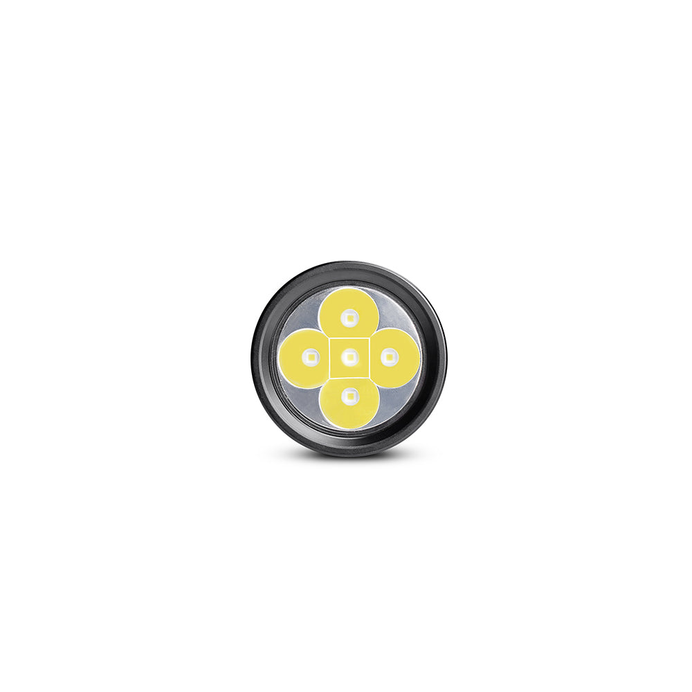 OrcaTorch D630 V2.0 4000 Lumens Canister Dive Light for Cave Diving, Wreck Diving