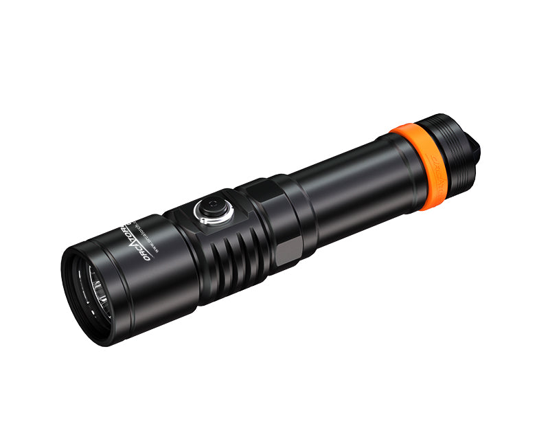 OrcaTorch D710 Max 3000 Lumens Small and Powerful Super Bright Dive Light