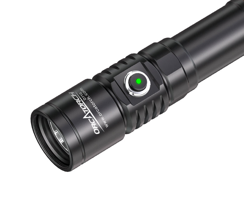 OrcaTorch D710 Max 3000 Lumens Small and Powerful Super Bright Dive Light