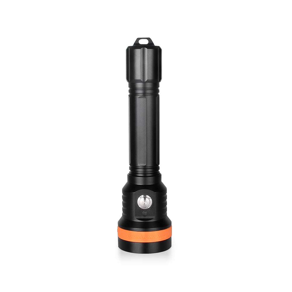 OrcaTorch D850 2500 Lumens Portable Dive Light with 6° Super Focus Beam and Long Beam Distance
