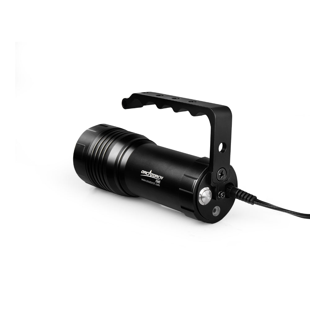 OrcaTorch D860 4200 Lumens Underwater Powerful Dive Light with Direct Charging Function