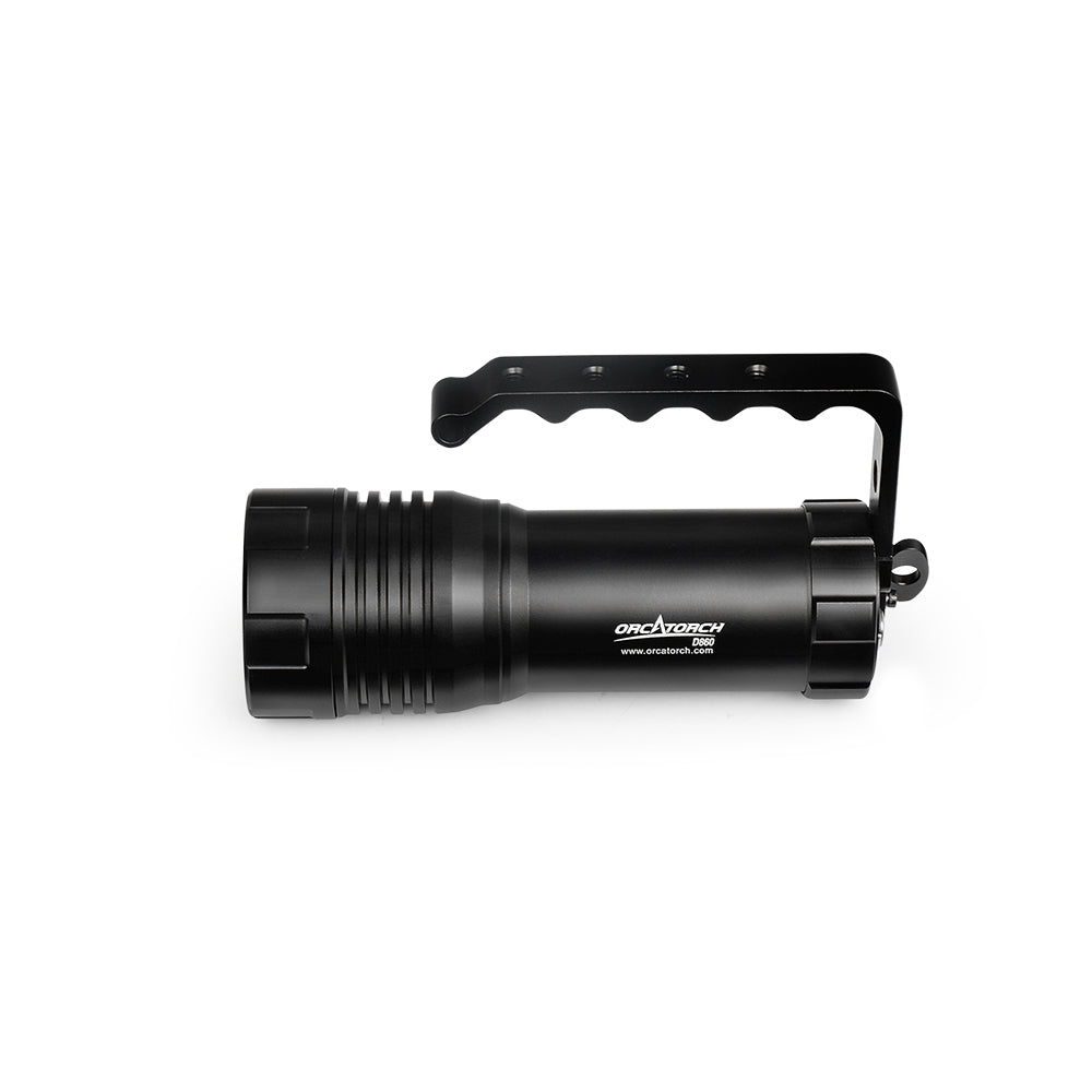 OrcaTorch D860 4200 Lumens Underwater Powerful Dive Light with Direct Charging Function
