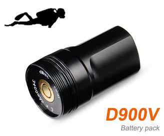 ORCATORCH D900V Diving Video Light with Red UV Neutral White Cool White Light, with Both Flood and Spot Beam, Magnetic Fast Charging, for Fluorescence Diving, Underwater Photography