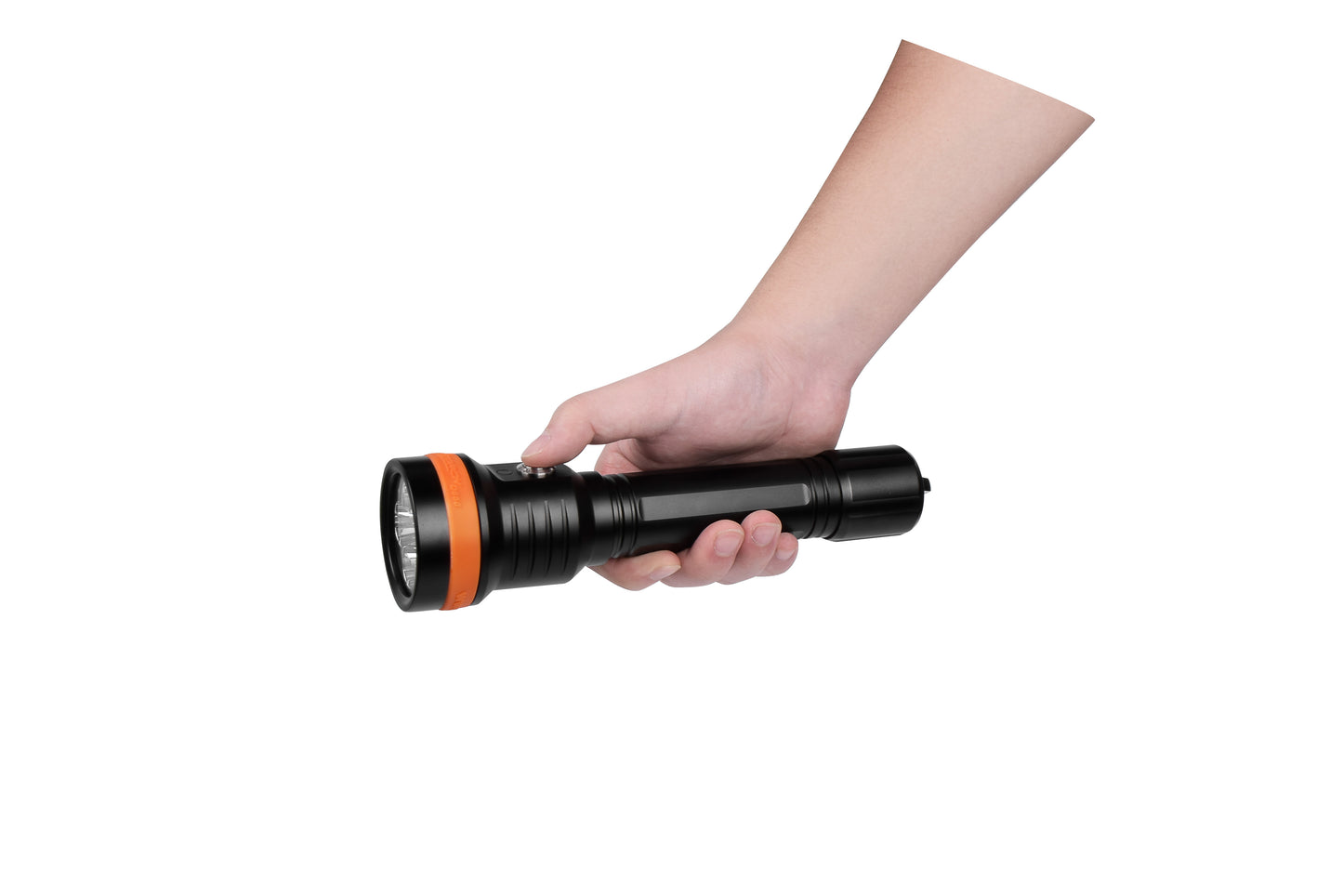 OrcaTorch D850 2500 Lumens Portable Dive Light with 6° Super Focus Beam and Long Beam Distance