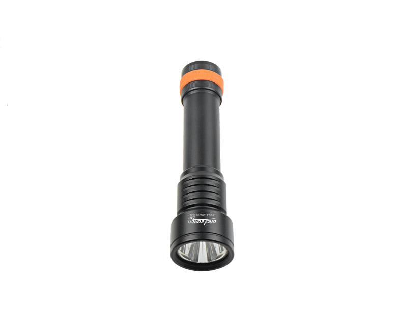 OrcaTorch D511 Primary Dive Torch Max 2200 Lumens for Underwater Activities with Poor Visibility and Night Diving