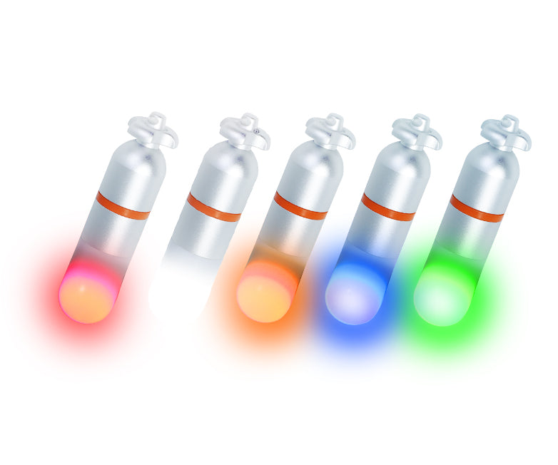 OrcaTorch SD01 Dive Beacon Mini Glow Tank with 5 Single Beam Colors Optional