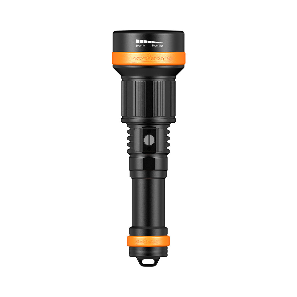 OrcaTorch NEW Zoomable Dive Light ZD710 MK2 Max 1500 Lumens