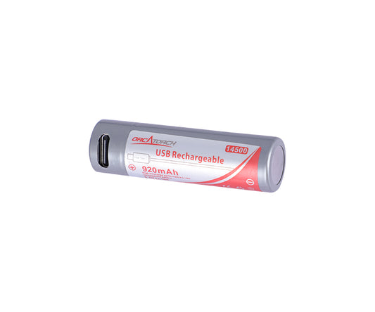 OrcaTorch CR123A Battery 1300mAh