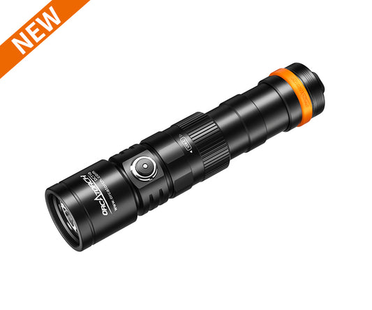 OrcaTorch NEW DC710 Direct Charge Scuba Dive Light Max 3,000 Lumens