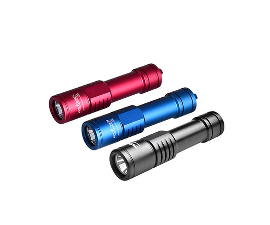 OrcaTorch D520 1000 Lumens Palm-Size Scuba Diving Light with Mechanically Rotary Switch