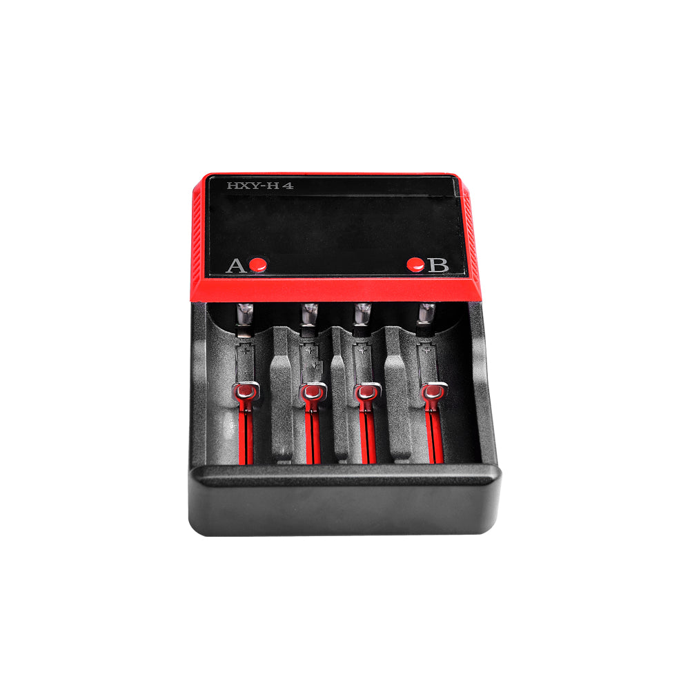 OrcaTorch H4 Battery Charger for 14500, 18650, 26650 Battery