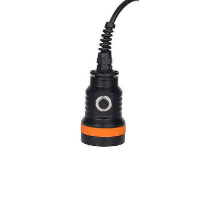 OrcaTorch D630 V2.0 4000 Lumens Canister Dive Light for Cave Diving, Wreck Diving