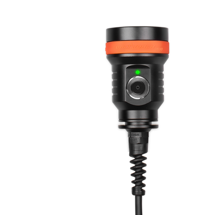 OrcaTorch D630 V2.0 4000 Lumens Canister Dive Light for Cave Diving, Wreck Diving