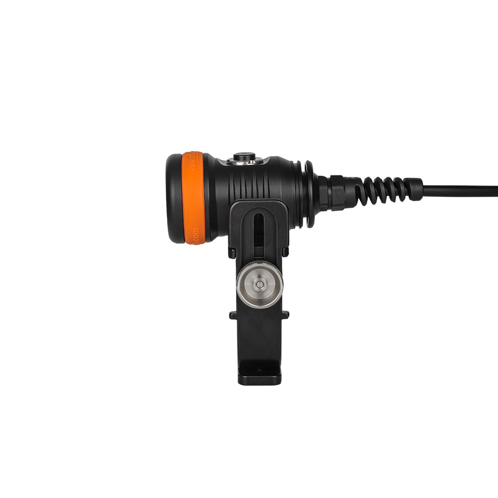OrcaTorch D620 V2.0 2700 Lumens Primary Canister Dive Light for Technical Diving Adventures