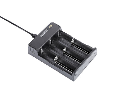 OrcaTorch New USB-Type C BR223 Charger with Three Slots