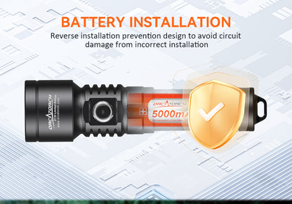 [LIMITED EDITION] OrcaTorch D730 2-in-1 Green Laser Dive Light Max 2500 Lumen, 8° Beam Angle, SOS Function