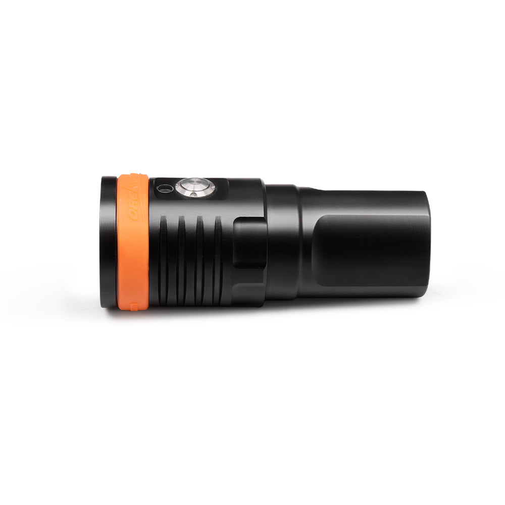 ORCATORCH D910V Scuba Diving Video Light, Max 5000 Lumens 120 Degree Wide Angle Beam Underwater Flashlight
