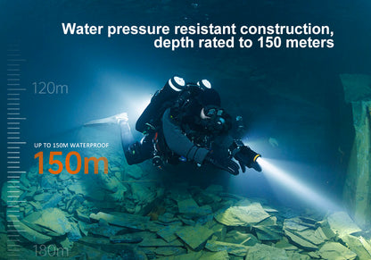 OrcaTorch D920 Dive Light 5000 Lumens