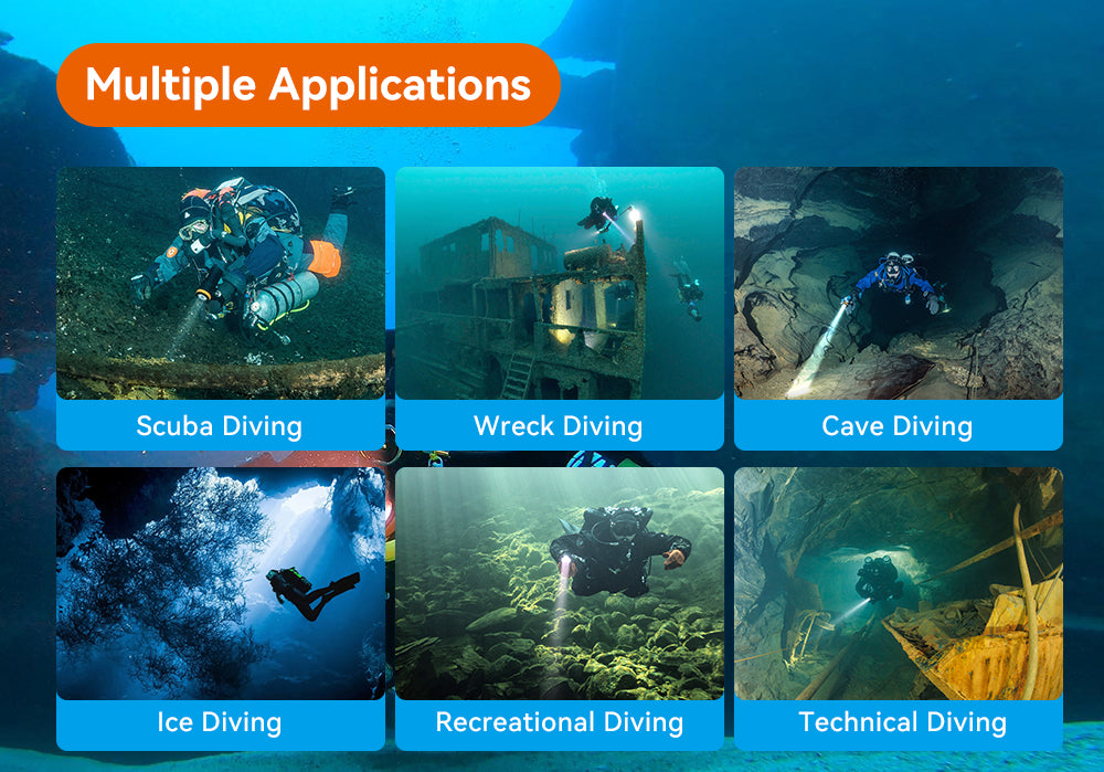 OrcaTorch D920 Dive Light 5000 Lumens