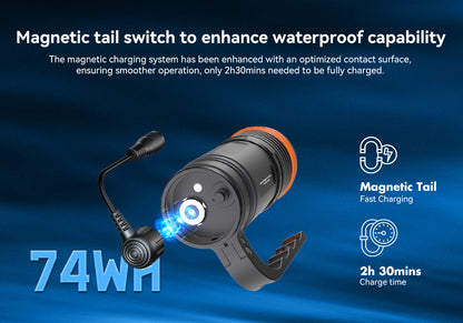 OrcaTorch D920 Dive Light 5000 Lumens