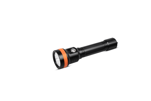 OrcaTorch D850 2500 Lumens Portable Dive Light with 6° Super Focus Beam and Long Beam Distance