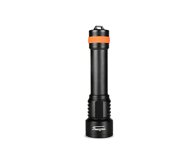 OrcaTorch D511 Primary Dive Torch Max 2200 Lumens for Underwater Activities with Poor Visibility and Night Diving