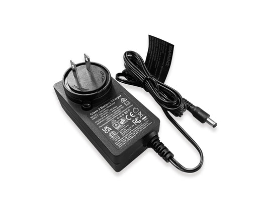 Black power adapter with USA/CANADA plug