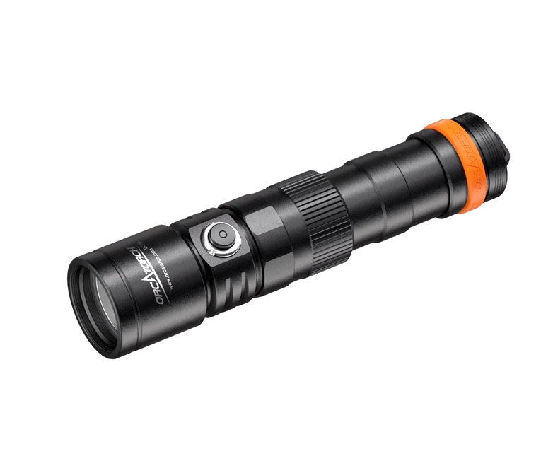 OrcaTorch NEW DC710 Direct Charge Scuba Dive Light Max 3,000 Lumens