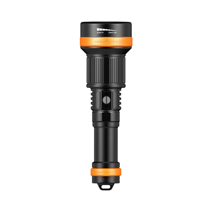 OrcaTorch NEW Zoomable Dive Light ZD710 MK2 Max 1500 Lumens