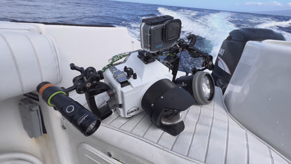 OrcaTorch NEW D710V MK2 Max 2300 Lumens Three-Color Light Source Underwater Video Light and fluorescent diving flashlight